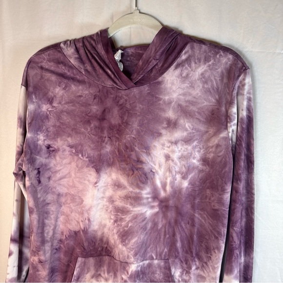RBX Purple Tie-Dye Hoodie Size Medium NWOT - Picture 2 of 12